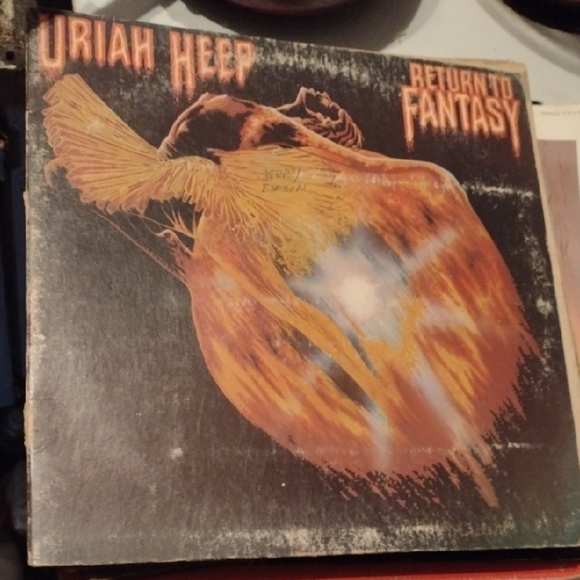 Uriah Heep LP Return to Fantasy - Picture 1 of 2